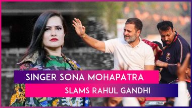 Singer Sona Mohapatra Slams Rahul Gandhi For His Demeaning Comments Against Actress Aishwarya Rai Bachchan